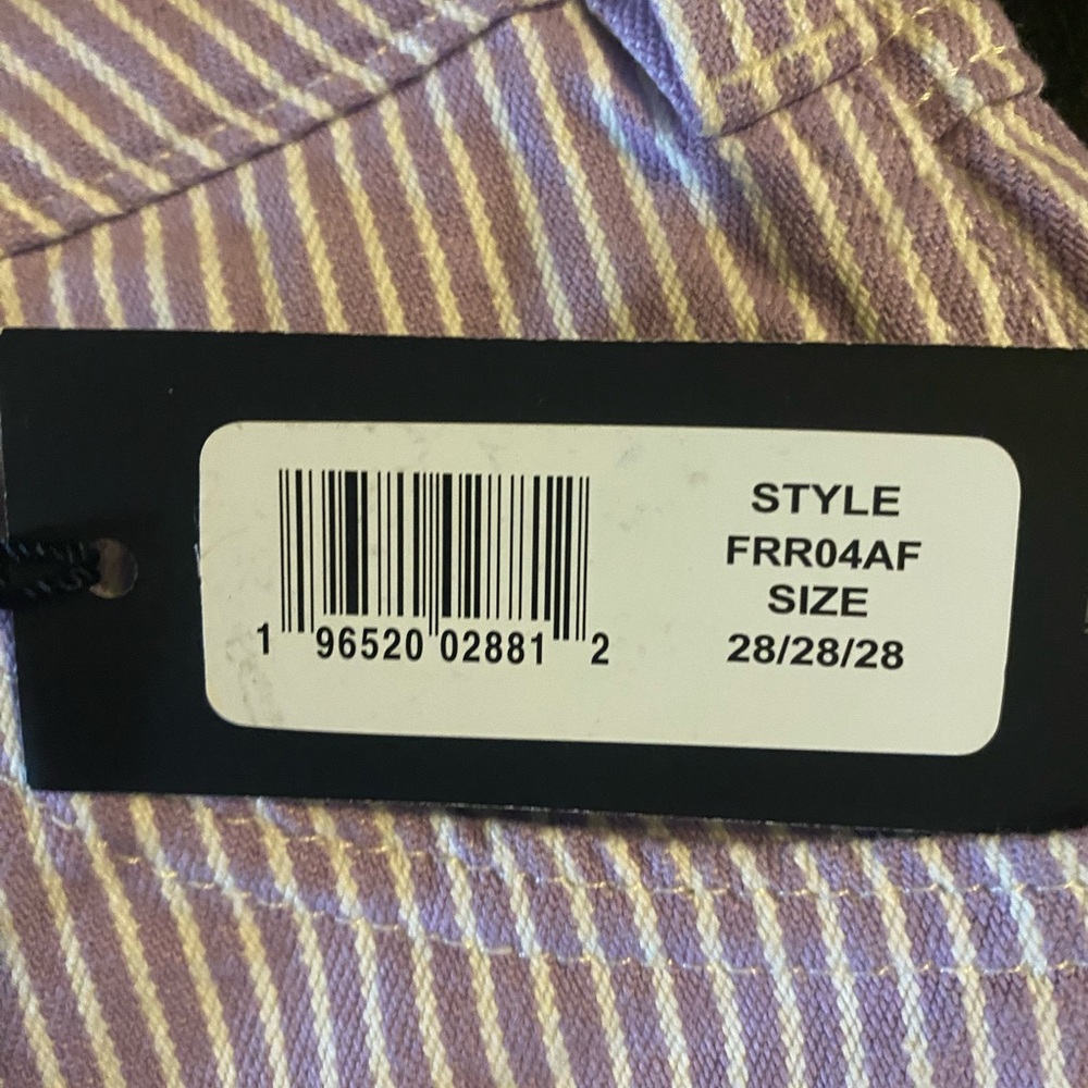 NWT * Dickies Lavender pinstripe Shorts - Picture 3 of 6